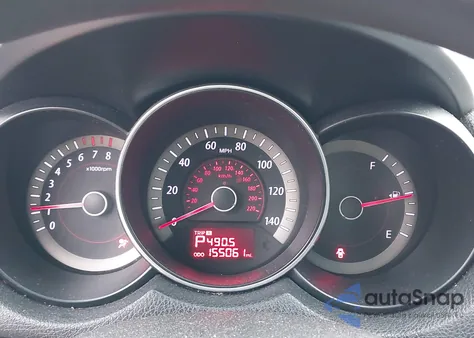 2011 Kia Forte Ex из США, поврежденный, VIN KNAFU4A28B5455025